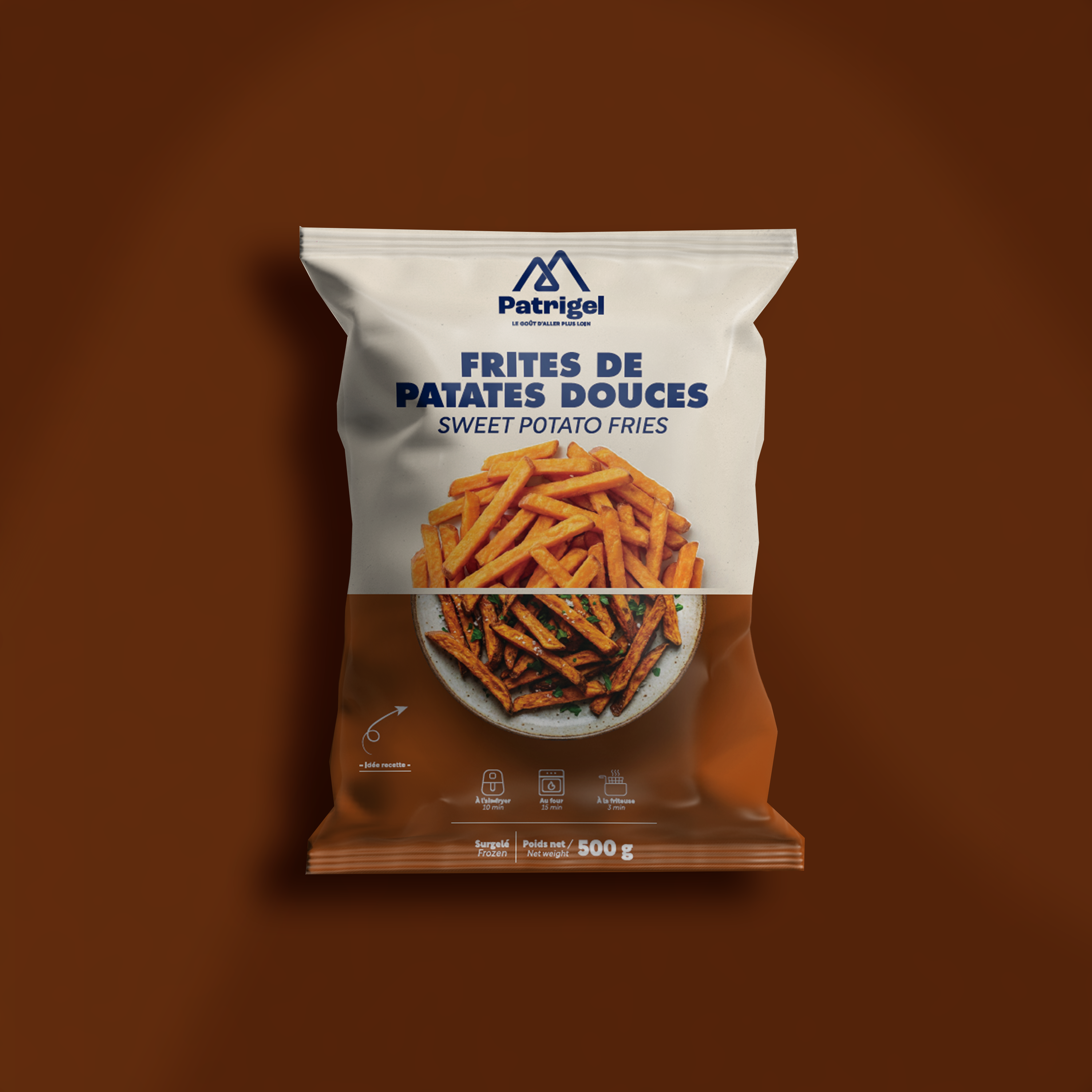frites-patates-douces Packaging frite de patates douces