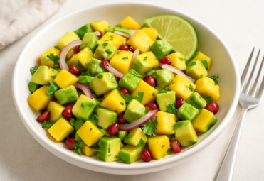 Salade de mangue et avocat