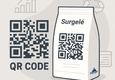 Code QR et emballage de produit copie