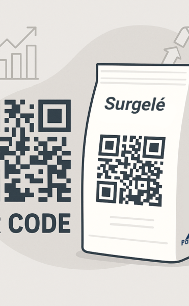 Code QR et emballage de produit copie