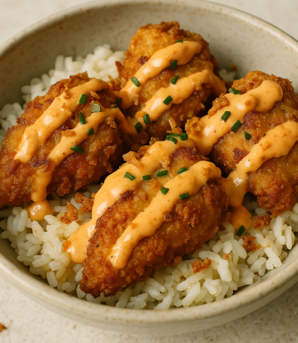 recette riz poulet crousty