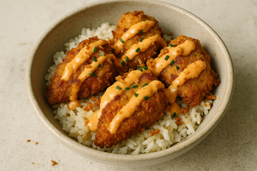 recette riz poulet crousty